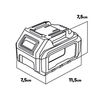 Unos 20 - Batteria 4Ah universale per utensili 20V Alfa Line