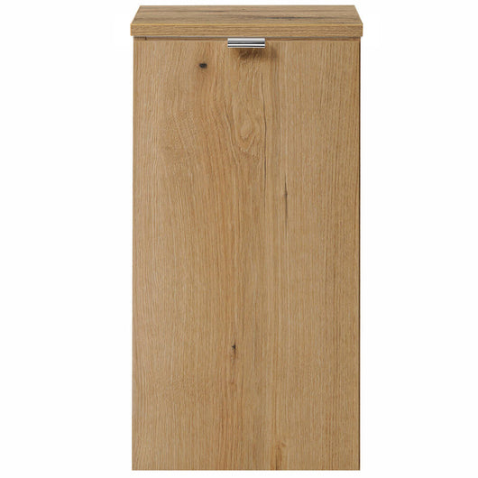 Mobile Pensile da Bagno NEWPORT con Anta e Ripiano 30 x 60 x 40 cm - Effetto Rovere [en.casa]