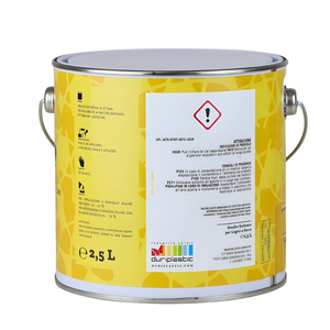 Durilux smalto sintetico satinato per legno e ferro *** formato 2.5 lt, colore- bianco, confezione 1