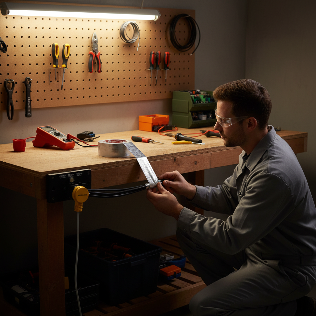 Nastro adesivo impermeabile professionale 50 mm x 25 m