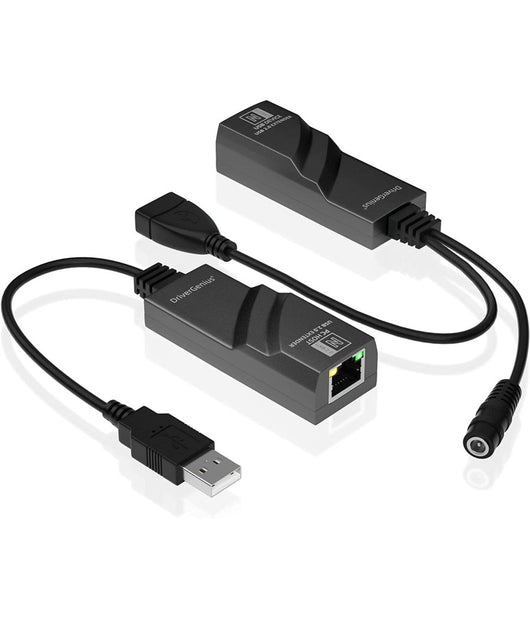 Usb 2.0 Extender Rj45 2 Posizioni Estensione Fino A 100m Velocità  480mbps Q-u102         