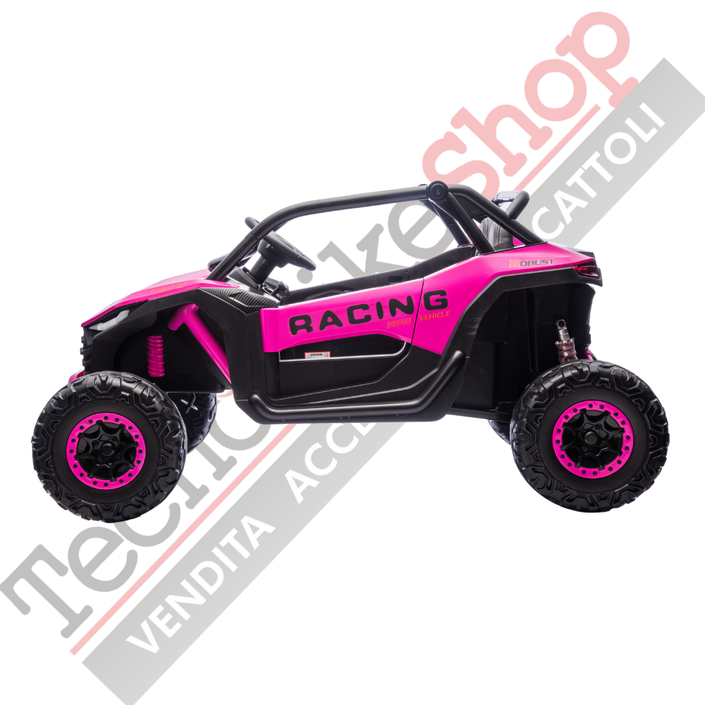 Auto Elettrica per Bambini UTV 24V-Rosa