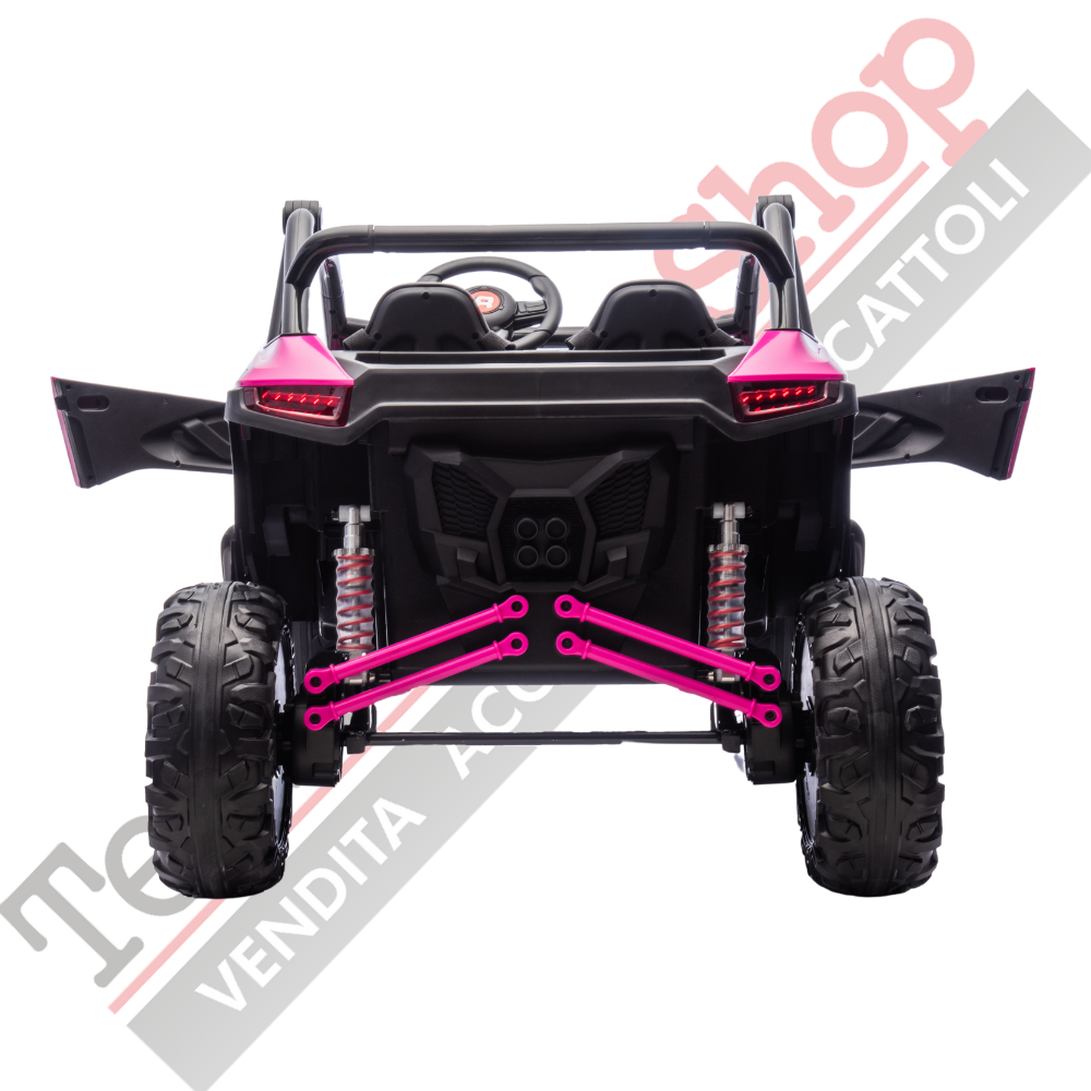 Auto Elettrica per Bambini UTV 24V-Rosa