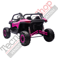 Auto Elettrica per Bambini UTV 24V-Rosa