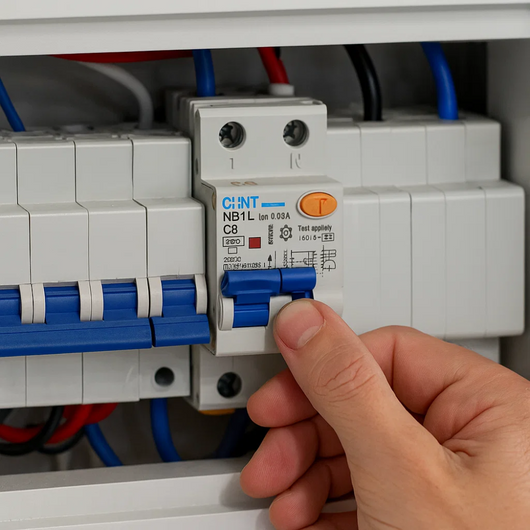 Chint serie nb1l1 interruttore magnetotermico differenziale 1p+n alta protezione *** ampere 6 ampere, confezione 1