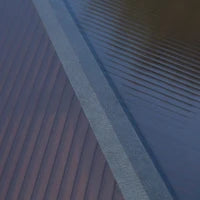 Gazebo da Giardino 2,4 x 1,5 m, Gazebo per Barbecue con 2 Ripiani, Tetto per Barbecue, in Alluminio e Metallo, Tetto in Policarbonato, Nero