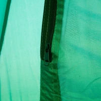 Tenda Doccia da Campeggio con Borsa per Trasporto e Tasca Portaoggetti 122x122x213cm, Verde