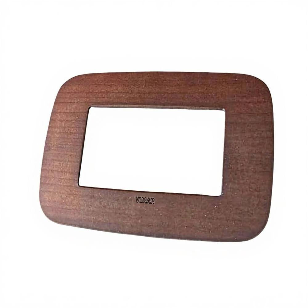 Vimar 19684.52 arkè placca round 4m legno serie civile design naturale italiano