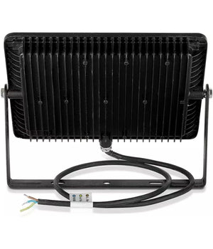 V-tac Faro Faretto Led Smd 10w 20w 30w 50w 100w Slim Da Esterno Ip65 Colore Nero  -bianco Freddo-50 Watt      