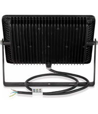 V-tac Faro Faretto Led Smd 10w 20w 30w 50w 100w Slim Da Esterno Ip65 Colore Nero  -bianco Caldo-20 Watt      