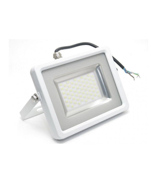 V-tac Faro Led Smd 10w 20w 30w 50w 100w Ultra Slim Da Esterno Colore Bianco  -bianco Freddo-10 Watt      