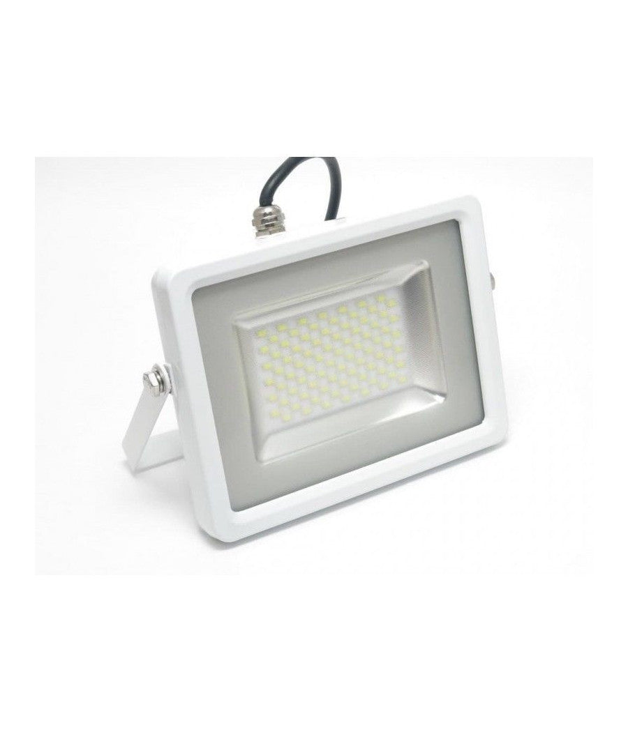 V-tac Faro Led Smd 10w 20w 30w 50w 100w Ultra Slim Da Esterno Colore Bianco  -bianco Freddo-50 Watt      