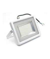 V-tac Faro Led Smd 10w 20w 30w 50w 100w Ultra Slim Da Esterno Colore Bianco  -bianco Naturale-100 Watt      