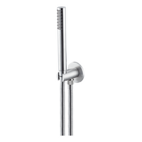 Gruppo presa acqua completo tondo Vema WELLNESS BRASS V08132 Nero Opaco