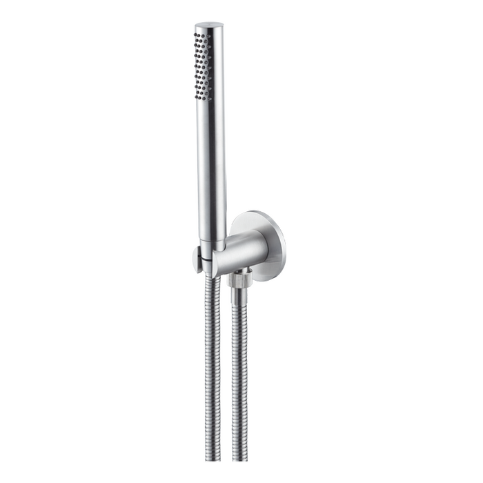 Gruppo presa acqua completo tondo Vema WELLNESS BRASS V08132 Nero Opaco