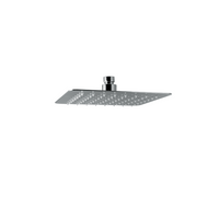 Soffione doccia ultraslim 20x20 cm quadro Cromato Vema WELLNESS BRASS V08247