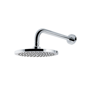 Soffione a parete con braccio Cromato Vema WELLNESS BRASS V13200