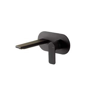 Miscelatore lavabo a parete Vema SLATE V14050 Nero Opaco
