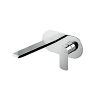 Miscelatore lavabo a parete Cromato Vema SLATE V14051