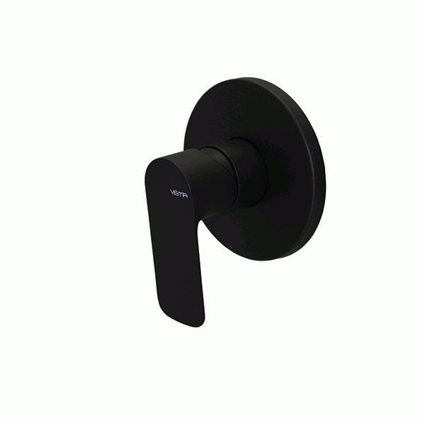 Miscelatore doccia incasso Vema SLATE V14130 Nero Opaco