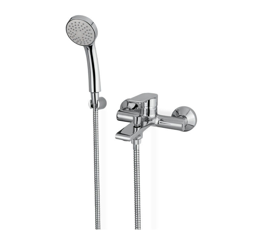 Gruppo vasca esterno Cromato Vema TIMEA V16081