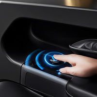 Poltrona massaggiante full body con riscaldamento, guida SL, Bluetooth, Nero