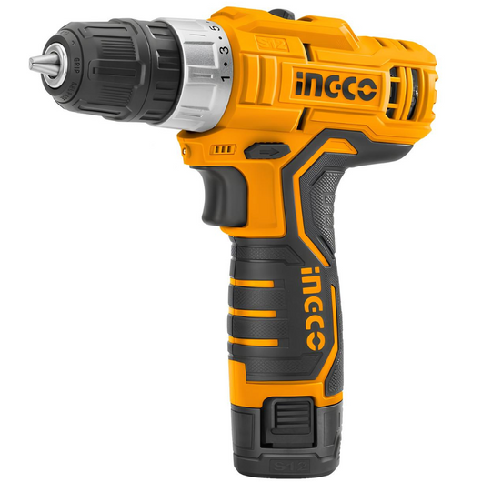 Trapano avvitatore a batteria 12v incluse 2 batterie valigetta indicatore led