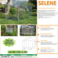 Serra da giardino in acciaio selene