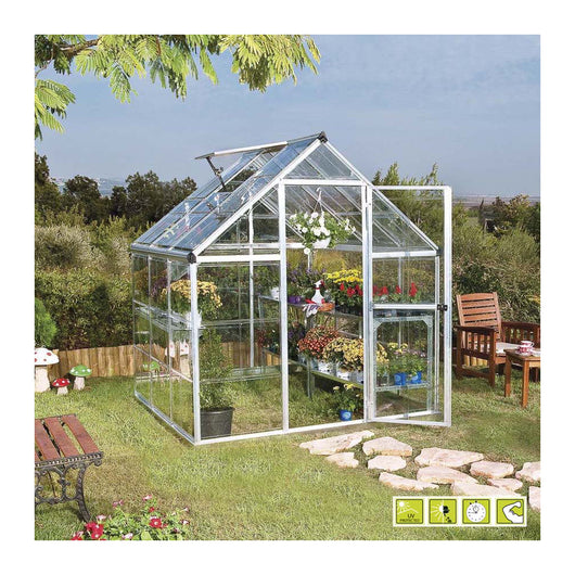 Doris serra da giardino in alluminio anodizzato (medium)