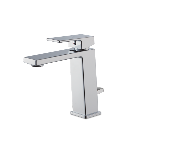 Miscelatore lavabo con scarico Cromato Vema LYS V25010