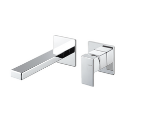 Miscelatore lavabo a parete Cromato Vema LYS V25050