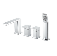 Gruppo bordo vasca Cromato Vema LYS V25150