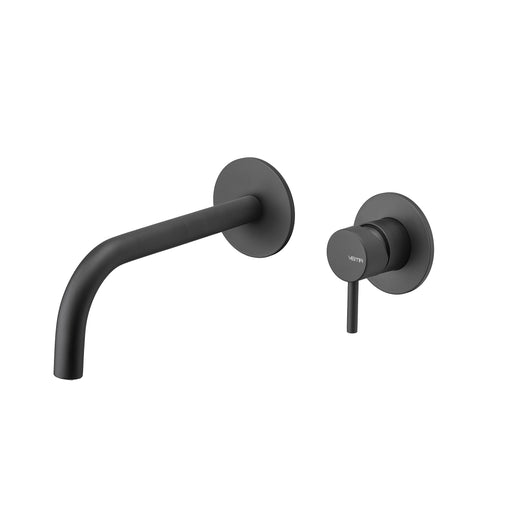 Miscelatore lavabo a parete nero opaco Vema MAIRA V27050