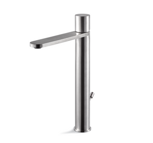 Miscelatore lavabo alto acciaio inox Vema VENY STEEL V29020 Satinato