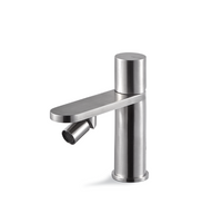 Miscelatore bidet senza scarico acciaio inox Vema VENY STEEL V29071 Satinato