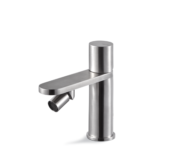 Miscelatore bidet senza scarico acciaio inox Vema VENY STEEL V29071 Satinato