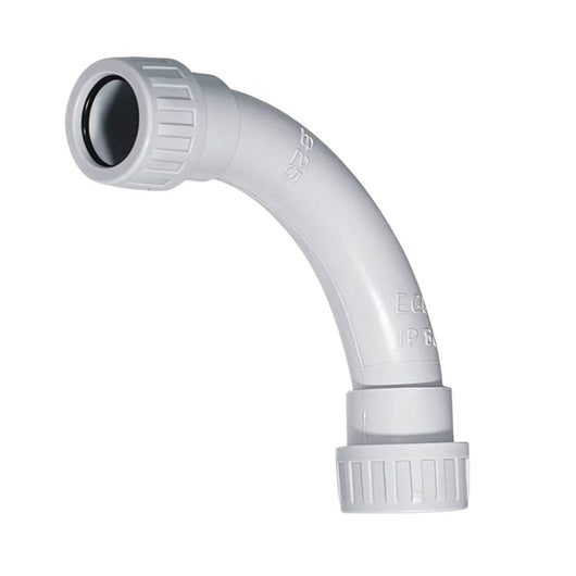 Curva 90° faeg tubo rigido ip65 per impianti elettrici vari diametri disponibili *** diametro 25 millimetri, confezi...