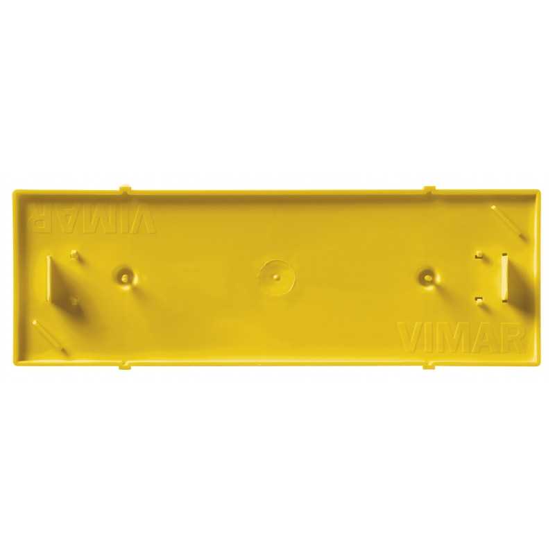 V71326 Coperchio Antimalta Protettivo per Scatole Giallo 7 Posti