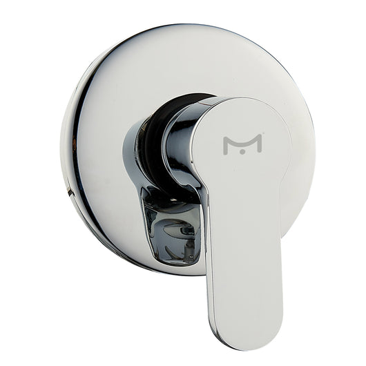 Miscelatore doccia ad incasso da parete rubinetto monocomando cromato *** confezione 1