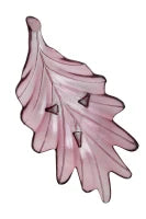 Svuota Tasche Vetro Riciclato Leaf Cm 46X24X13  (Made In Spain)