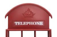 Bacheca Cabina Telefonica cm 52X15X120