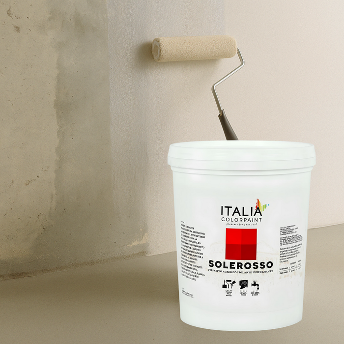 I pre trattamenti primer solerosso fissativo acrilico uniformante trasparente *** formato 1 lt, confezione 1