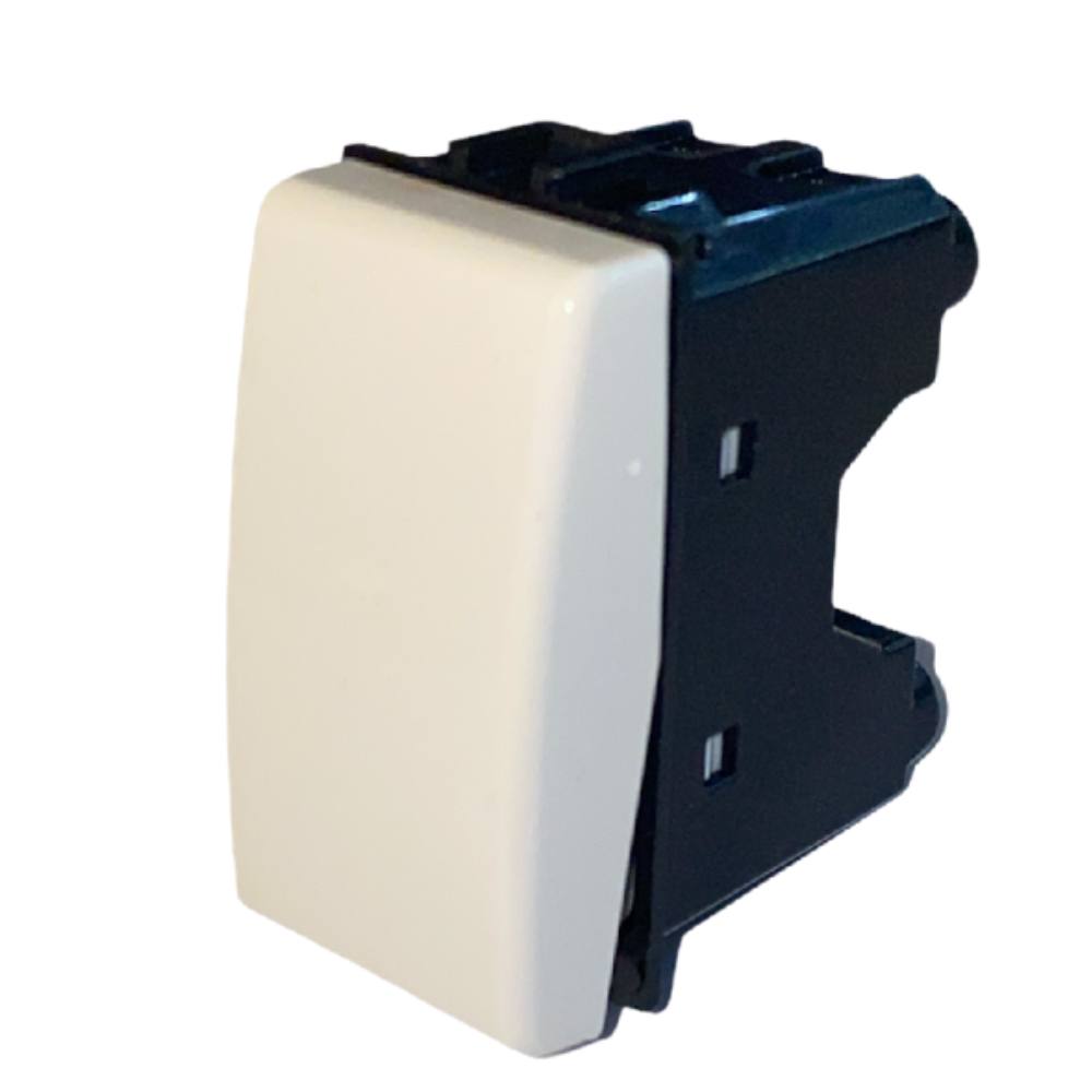 Biesse pulsante unipolare illuminabile 16a compatibile serie bticino matix