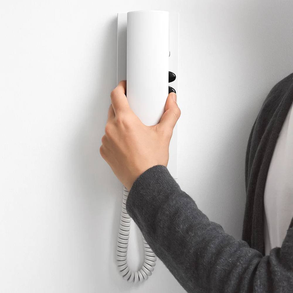 Vimar 8875 citofono bianco da parete per impianti sound system
