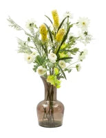 Vaso Vetro Riciclato Cup Brown Cm Ø 19X33  (Made In Spain)