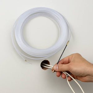 Ecova 31255 sonda tiracavo nylon flessibile 20mt per impianti elettrici