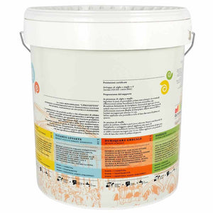 Duriquarz grecale idropittura quarzo acrilico protettivo antialga antimuffa *** tinta bianco, contenuto litri 14, con...