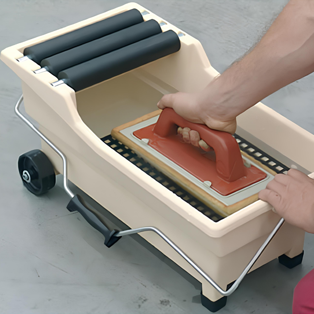 Vasca plastica antiurto 20 litri frattone spugna sweepex lavaggio