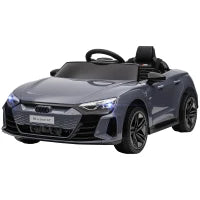 Auto Elettrica per Bambini di +3 Anni AUDI RS e-tron GT Auto a Batteria con Telecomando 103x58x41 cm Grigio