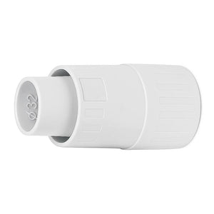 Raccordo dritto faeg ip65 per tubo guaina elettrica in tecnopolimero *** diametro 32 millimetri, confezione 1